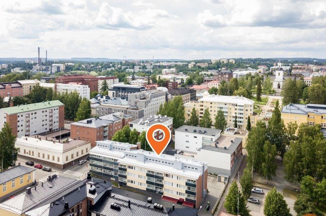 City Apartment Snellmaninkatu 22 A, Yksityinen Pistokkeellinen Paikoitus Sisaeltyy Hintaan クオピオ エクステリア 写真